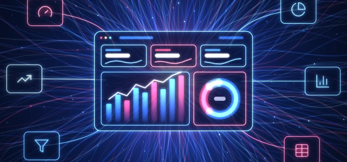 Dashboard de marketing digital en Looker Studio con gráficos de ROAS, CPL y conversiones